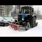 Услуги трактора МТЗ 82 с отвалом+щетка.Чистка снега.