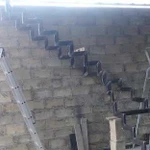 Каркас лестницы из профильной трубы