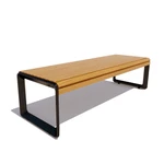 Фото №4 Банкетка чугунная «МИЛАН» (1.2 м)