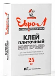 фото Клей плиточный Интерьер "Евро-Л"