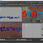 Курс 3D Логотип, Объект - Моделирование и Анимация