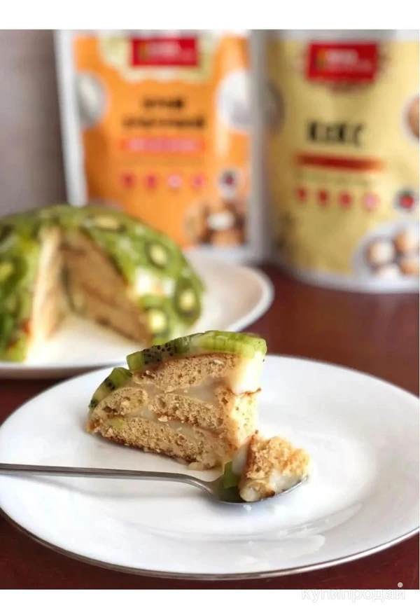 Фото Кекс, сухая смесь для выпечки, высокобелковая, 200г