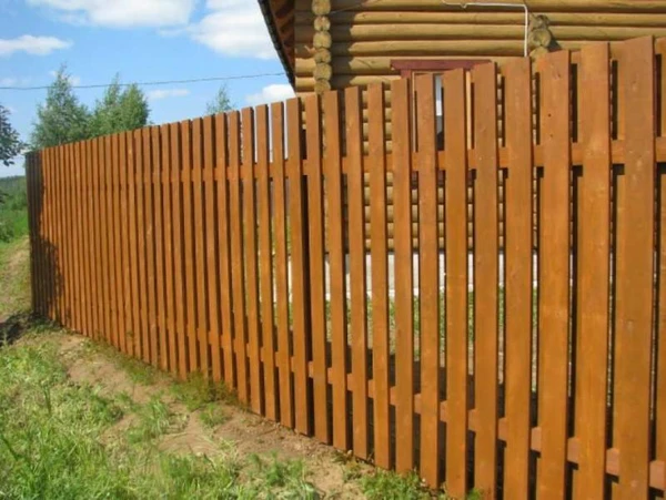 Фото Установка заборов.