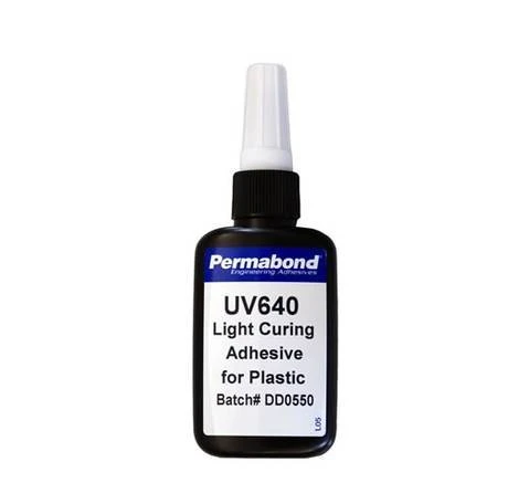 Фото Permabond UV640 - Клей отверждаемый УФ-облучением ( 50мл)