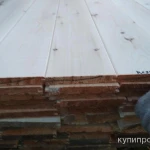 Фото №2 Пиломатериал, евровагонка, вагонка „Штиль” из сибирского Кедра, Лиственницы и