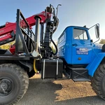 Фото №3 Урал лесовоз с манипулятором Велмаш 10-74