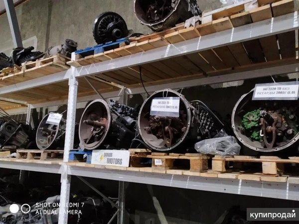 Фото КПП МАН ТГА механика