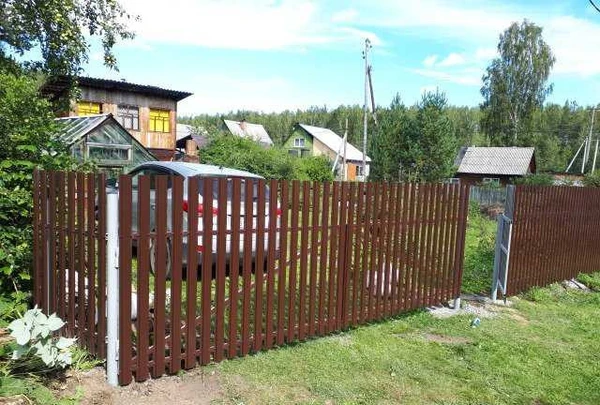 Фото Заборы под ключ