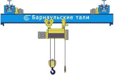 Фото Кран мостовой электрический подвесной от 1 до 10 тн