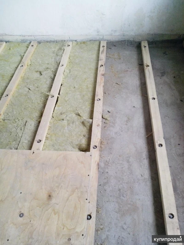 Фото Замена деревянного пола