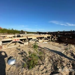 Фото №2 24х42х9 каркас двухскатный, б/у