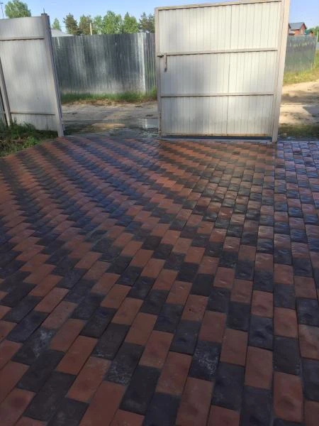 Фото укладка тротуарная плитки