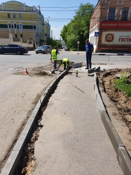 Фото Асфальтирование и укладка тротуарная плитки 