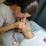 Фото №2 Ламинирование ресниц Брови Обучение