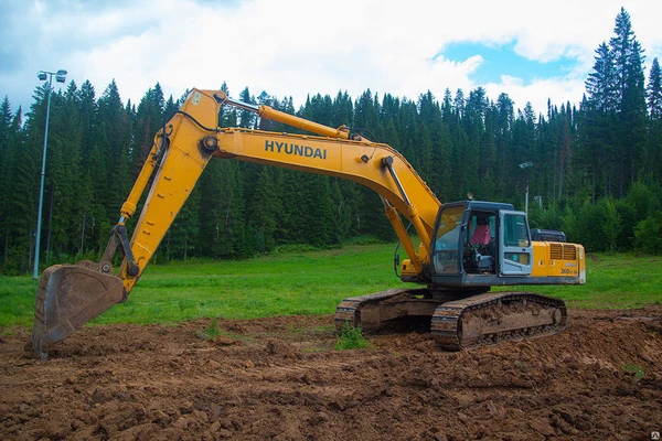 Фото Аренда Гусеничного экскаватора Hyundai R 360LC-7A