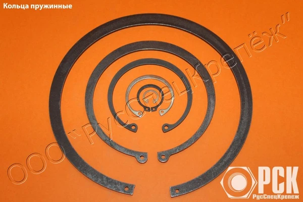 Фото Кольца пружинные по ГОСТ из стали 65Г,60С2А,нержавейки