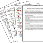 фото Письменные инструкции для водителей по ДОПОГ с информационной карточкой