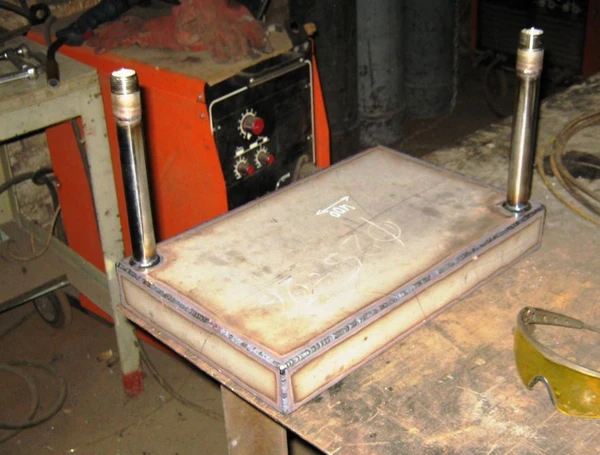 Фото Теплообменник по Вашим размерам и параметрам.