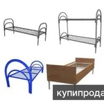 Фото №3 Кровати металлические двухъярусные для казарм, кровати трёхъярусные