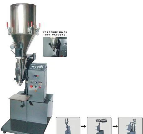Фото Фасовочная машина (дозатор) ITCO-6TS для сыпучих материалов