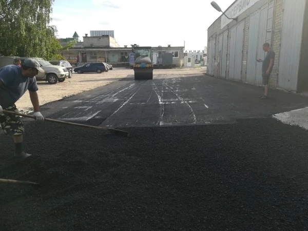 Фото Асфальтирование и благоустройство дорог