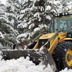 Уборка снега Экскаватор погрузчик Услуги + Вывоз