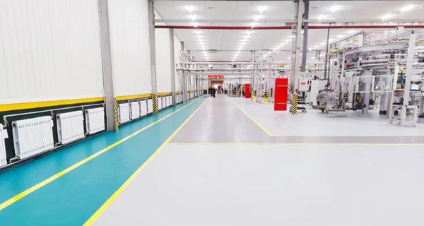 Фото Гомогенный линолеум повышенной стойкости Industrial, объекты пищевой, фарм промышленностей, заводы, производства