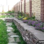 Фото №7 Скальный материал для подпорных стен и альпийских горок