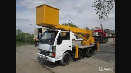 Фото Услуги японская автовышка мехрука