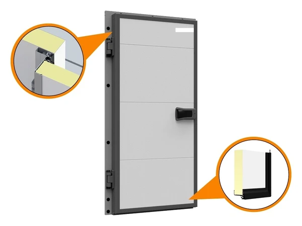 Фото Двери Холодильные и Морозильные (Распашные и Откатные) - Изготовление Под Размер от Производителя. Гарантия Лучшей Цены!