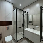 Ремонт ванны ком.Плитка на пол. Отделка панелями