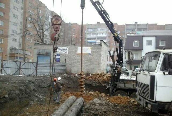 Фото Бурение. Ямобур. Колодцы. Опоры. Фундаменты. Сваи