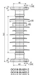 Фото №2 Изолятор ОСК 8-35 кВ