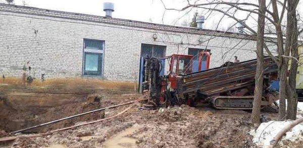 Фото Гнб / Бурение / Проколы коммуникаций под дорогой