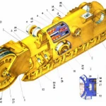 Ремонт тележки бульдозера ЧЕТРА Т25 Т-25