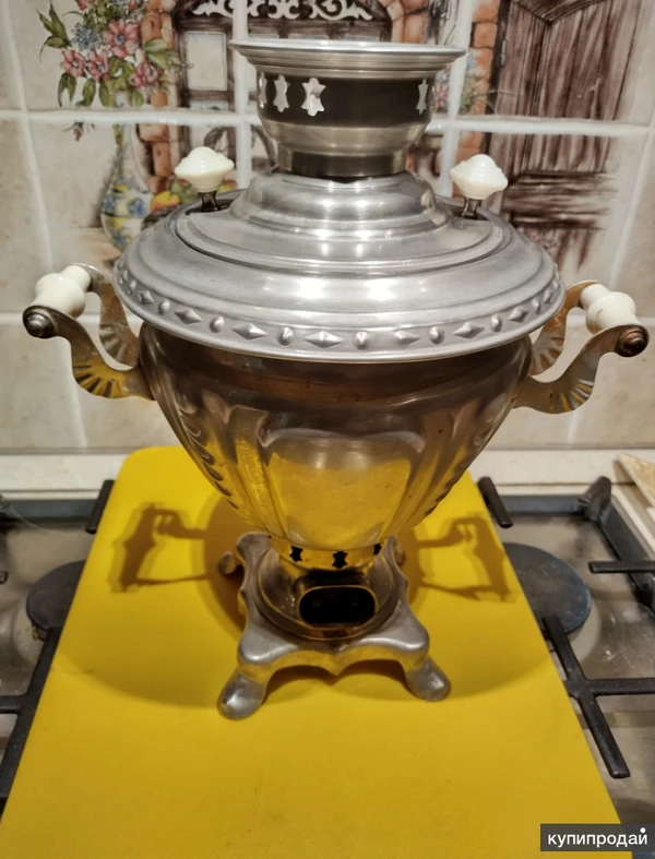 Винтаж: тульский электрический самовар «ЗШВ», 1966 г.