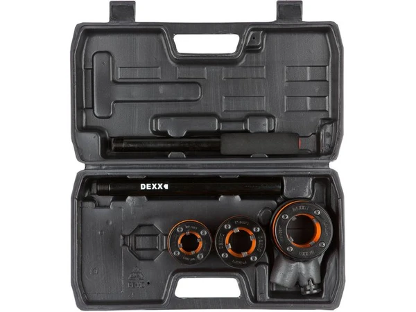 Фото Набор клуппов трубных с трещоткой 620 мм MIRAX 28240-H3