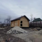 Фото №3 Срубы бань из оцилиндрованного бревна