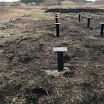 Фото №2 Строительство фундаментов на винтовых сваях в Бугу