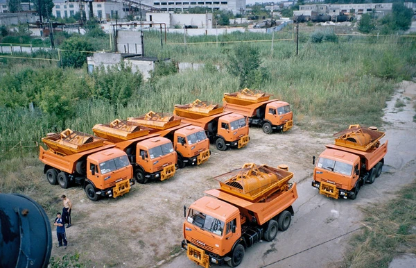 Фото Пескоразбрасывающее оборудование