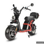 Фото №11 Электроскутер двухместный White Siberia CityCoco Pro Black Edition 5000w60v 31Ah