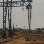 Фото №4 Ремонт подкрановых путей козлового крана