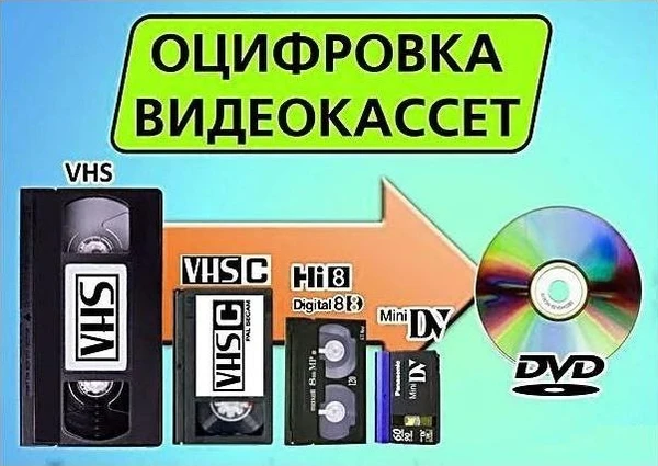 Фото Оцифровка Видеокассет