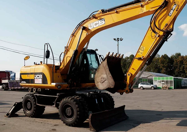 Фото Сдам в аренду Экскаватор на колёсах JCB JS 160W