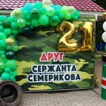 Фото №20 Оформление шарами. .Фотозоны