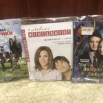 фото Три диска с фильмами DVD