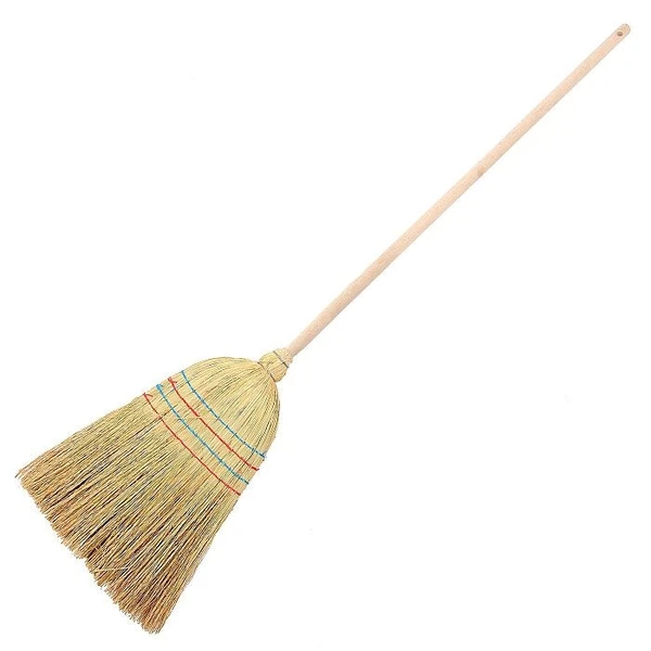 Фото Веник СОРГО с черенком 130см (