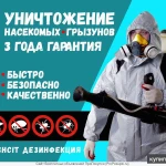 Фото №2 ОБРАБОТКА ОТ КОМАРОВ,КЛОПОВ И КЛЕЩЕЙ,ТАРАКАНОВ