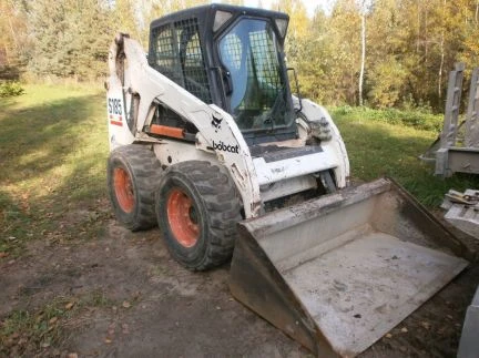 Фото Аренда мини погрузчика bobcat ковш и щетка