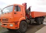 фото Кран манипулятором FASSI F155A.22 КАМАЗ-43118